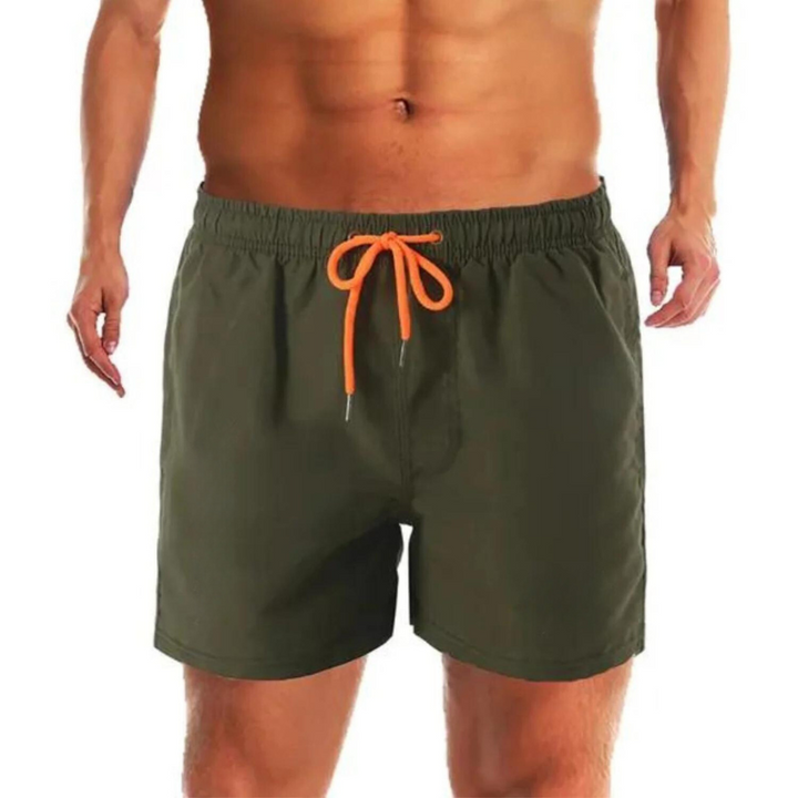 Levoire | Maillot De Bain Boardshort À Séchage Rapide Vert Olive