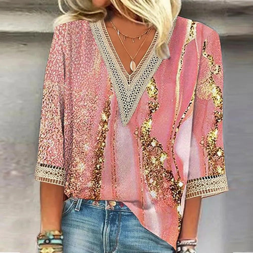 Levoire | Blouse Femme À Encolure En V Stylée