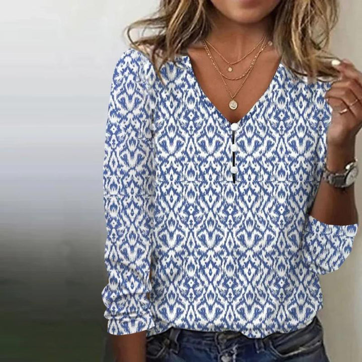 Levoire | À Imprimé Vintage Bleu
