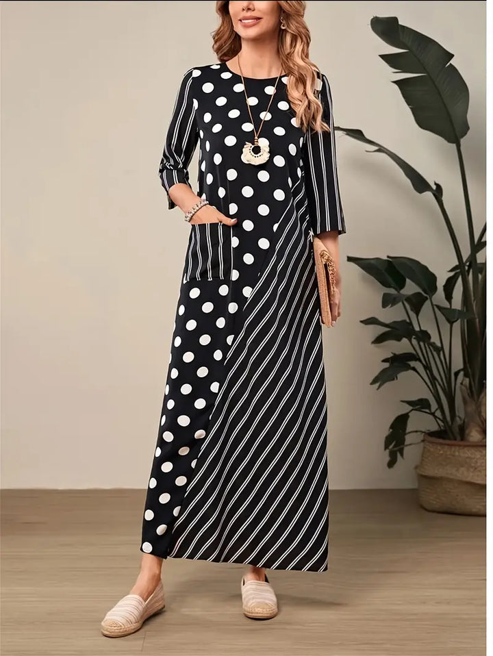 Levoire | Robe À Linéa A À Manches Longues Pour Le Printemps
