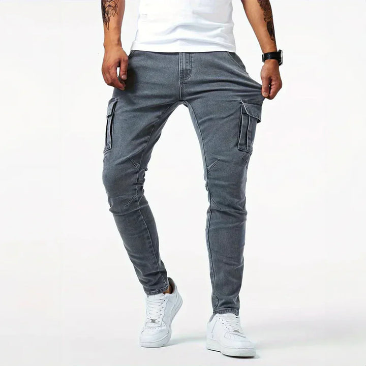 Levoire | Jeans cargo extensibles pour hommes