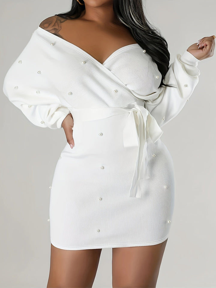 Levoire | Robe Ajustée Avec Perles