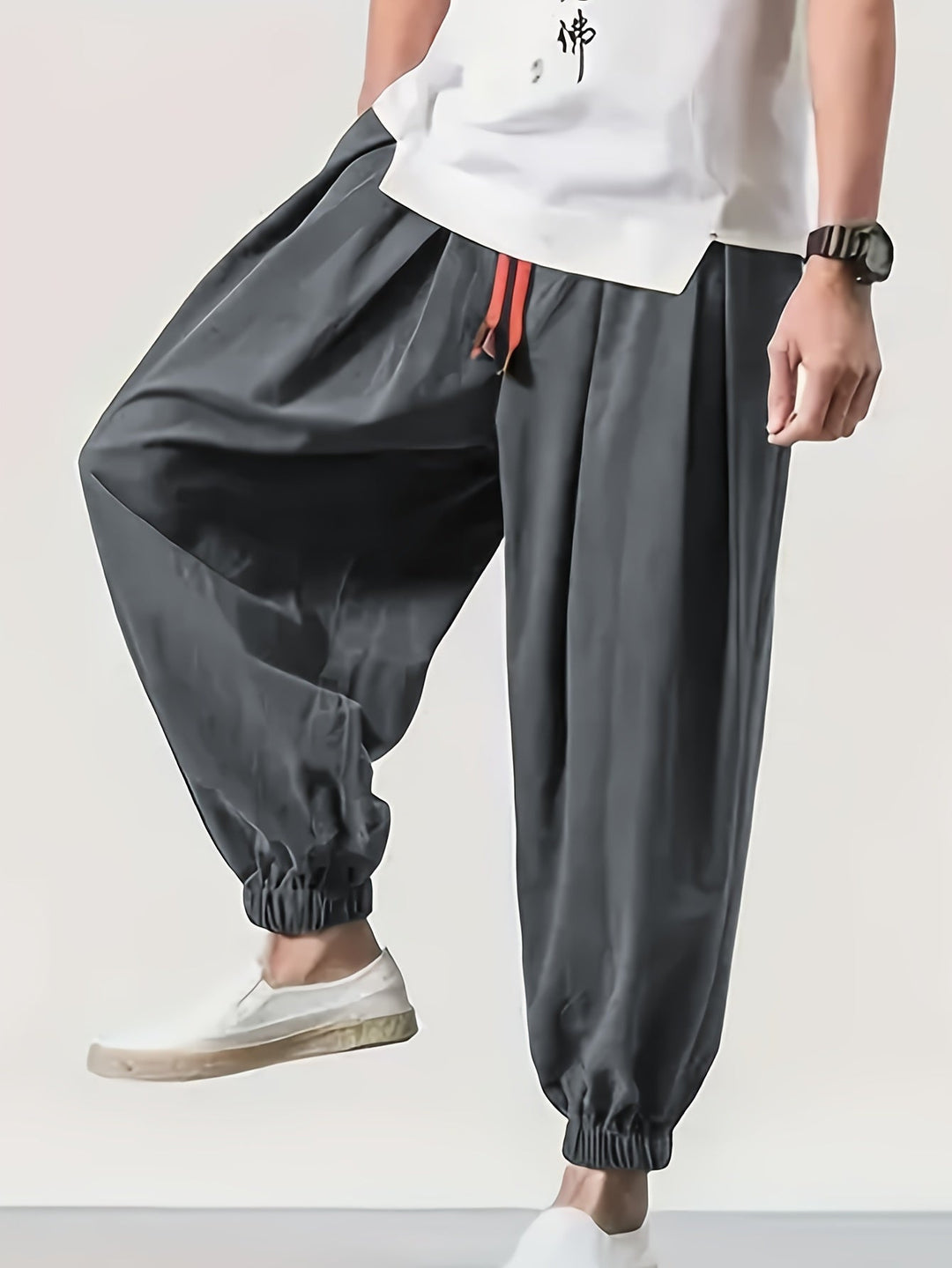 Levoire | Pantalon De Plage Large Décontracté Avec Cordons