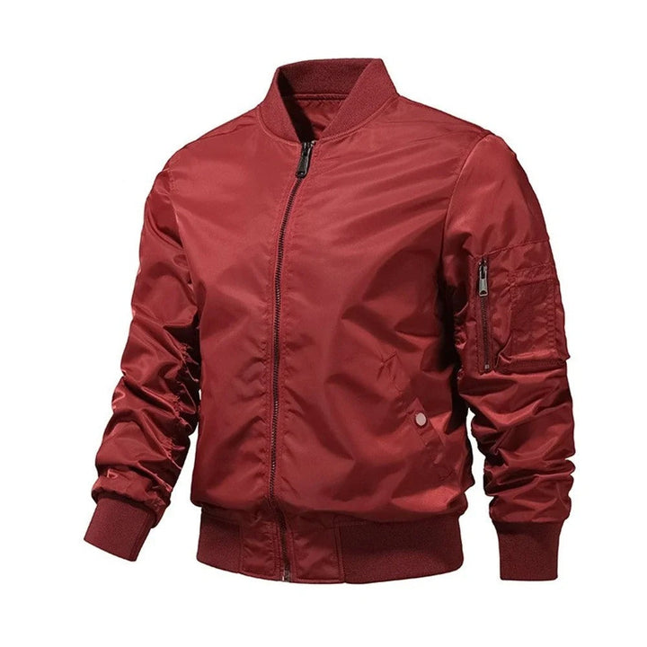 Levoire | Veste Bomber D'Automne Pour La Mi-Saison Rot