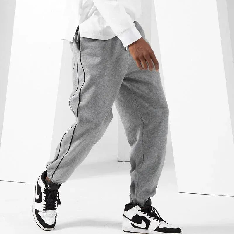 Levoire | Pantalons de course de fitness pour hommes tapered Gris