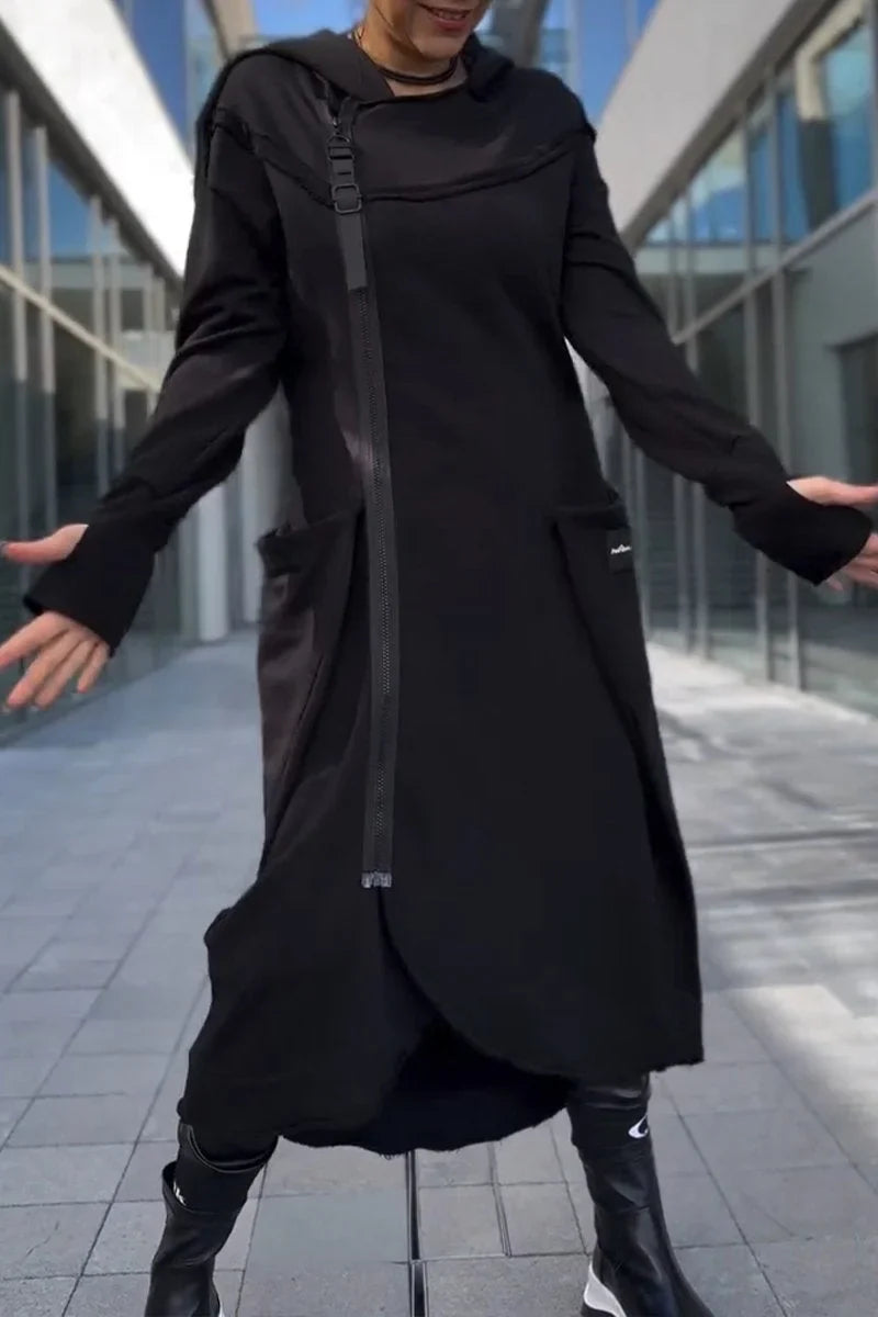 Levoire | Manteau Long Avec Capuche