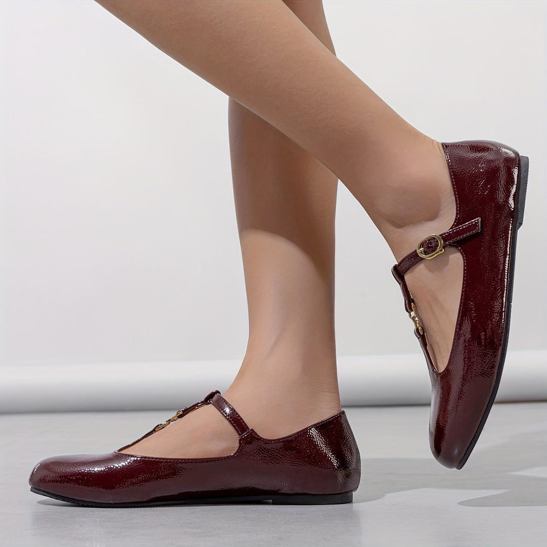 Levoire | Belles Chaussures Rouges Femmes Talon Bas