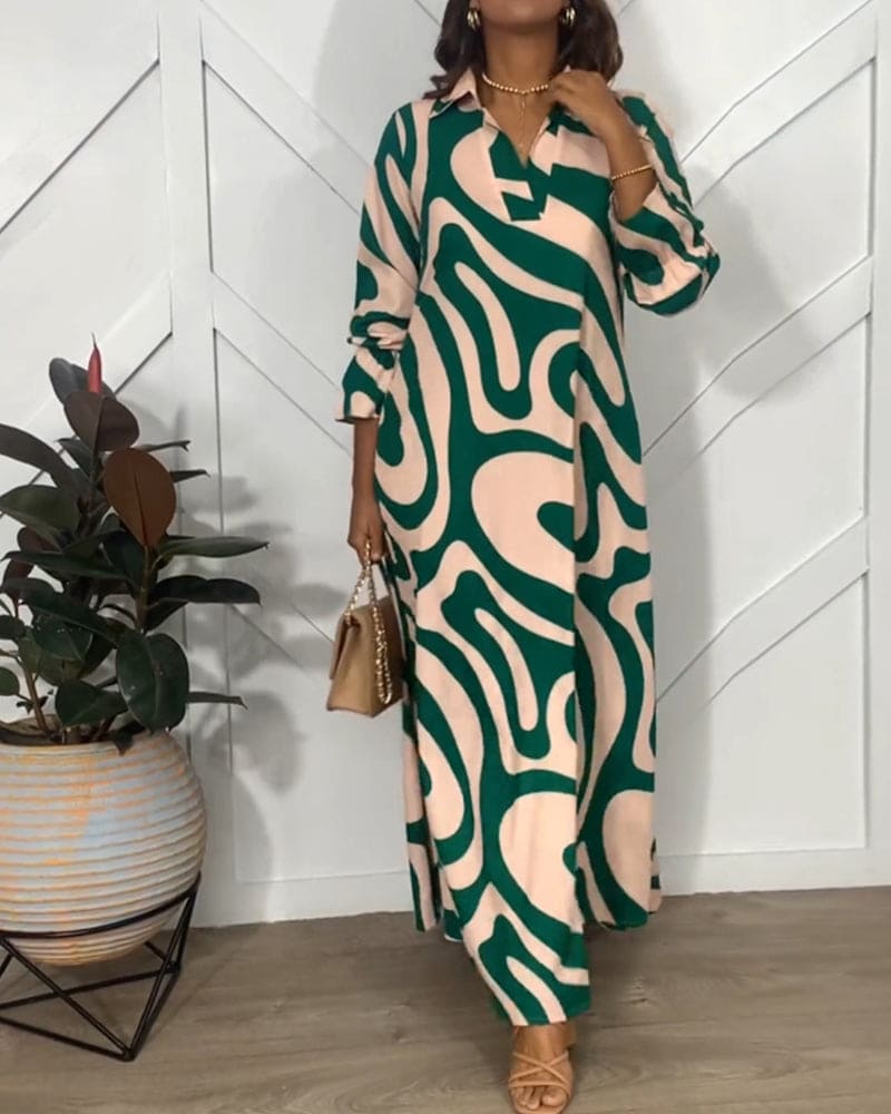 Levoire | Robe Élégante À Manches Longues Pour L'Automne