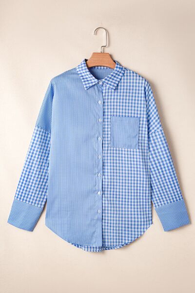 Levoire | Chemise À Boutons À Carreaux À Manches Longues