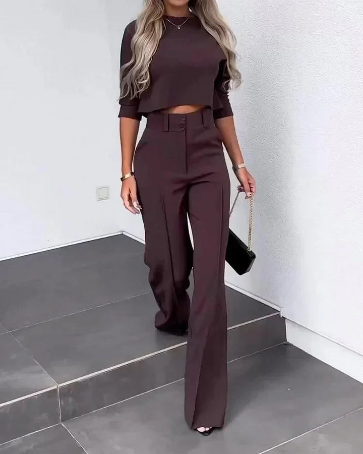 Levoire | Ensemble Élégant Et Stylé Pour Dames Violet foncé