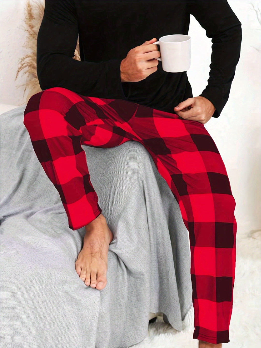 Levoire | Pantalon Décontracté À Motifs Pour Hommes