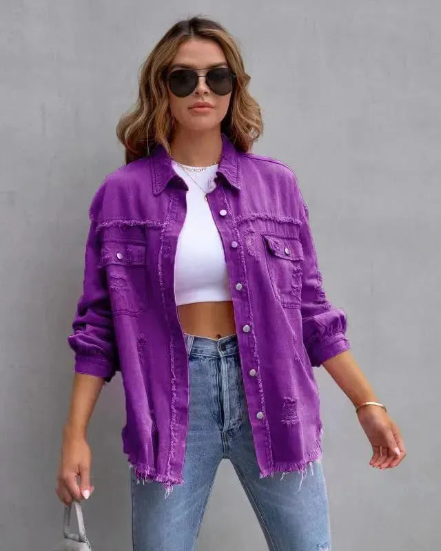 Levoire | Top en jean pour femme Lila