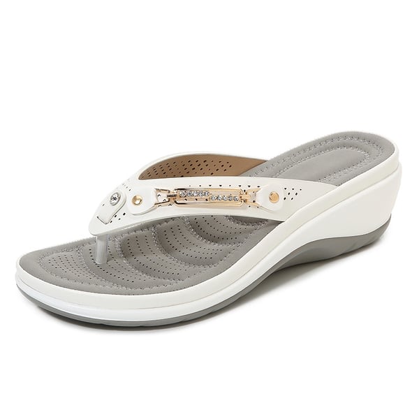 Levoire | Chaussons Pour Femmes Doux Blanc