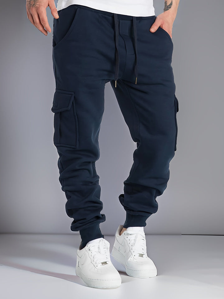 Levoire | Combinaison De Pantalons De Sport Pour Hommes Avec Cordon Et Poches Latérales
