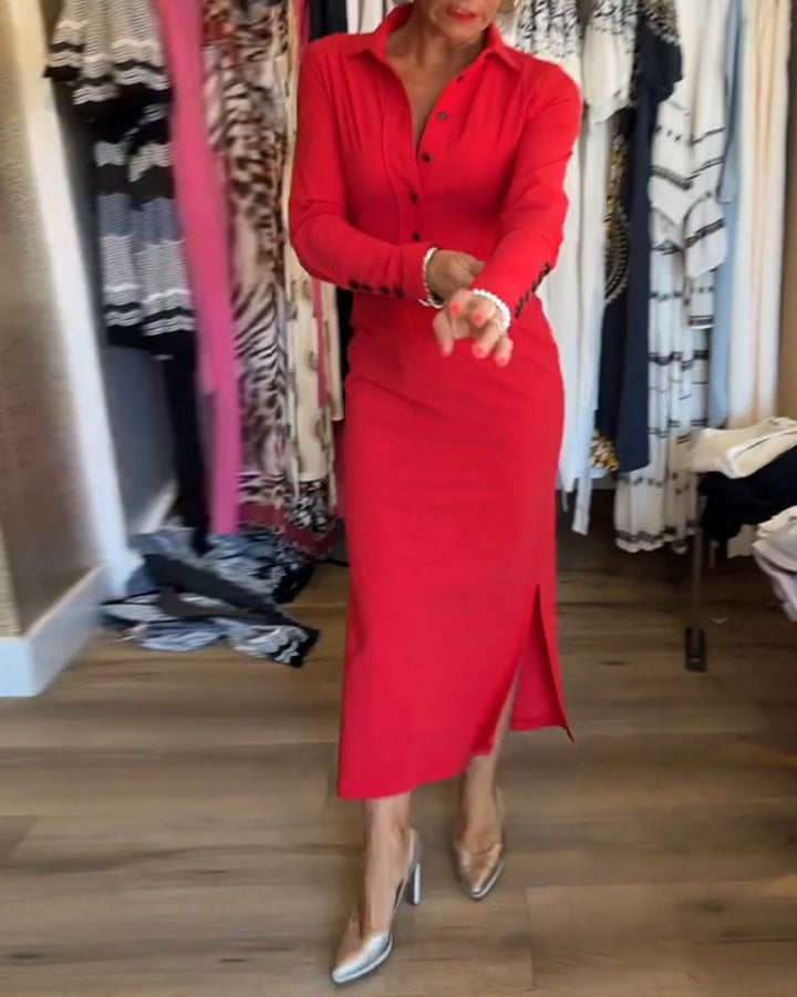 Levoire | Tenue Élégante D'Été Pour Femme Rot