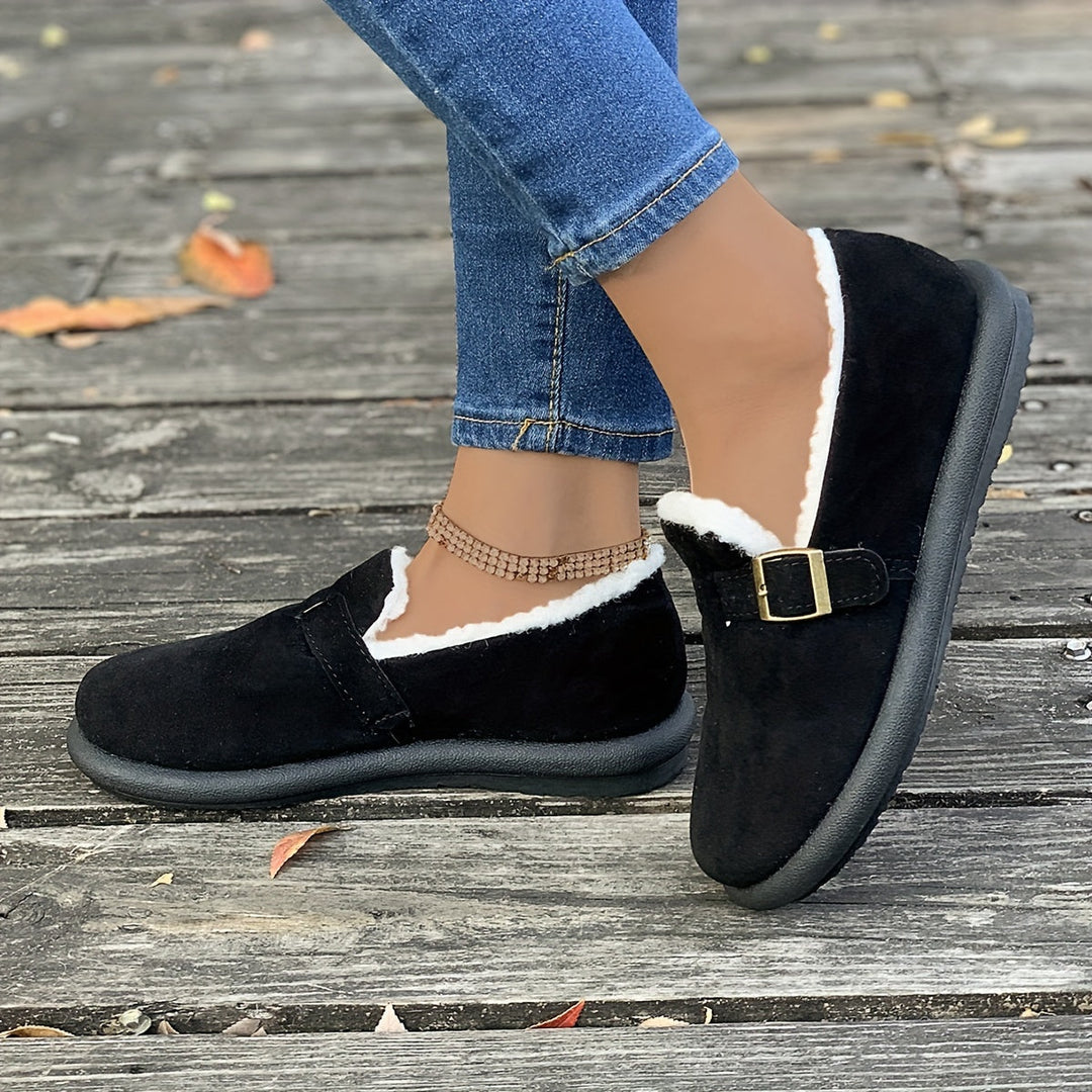 Levoire | Mocassins À Semelle Plate Avec Talon Haut Noir CN38(EU38)