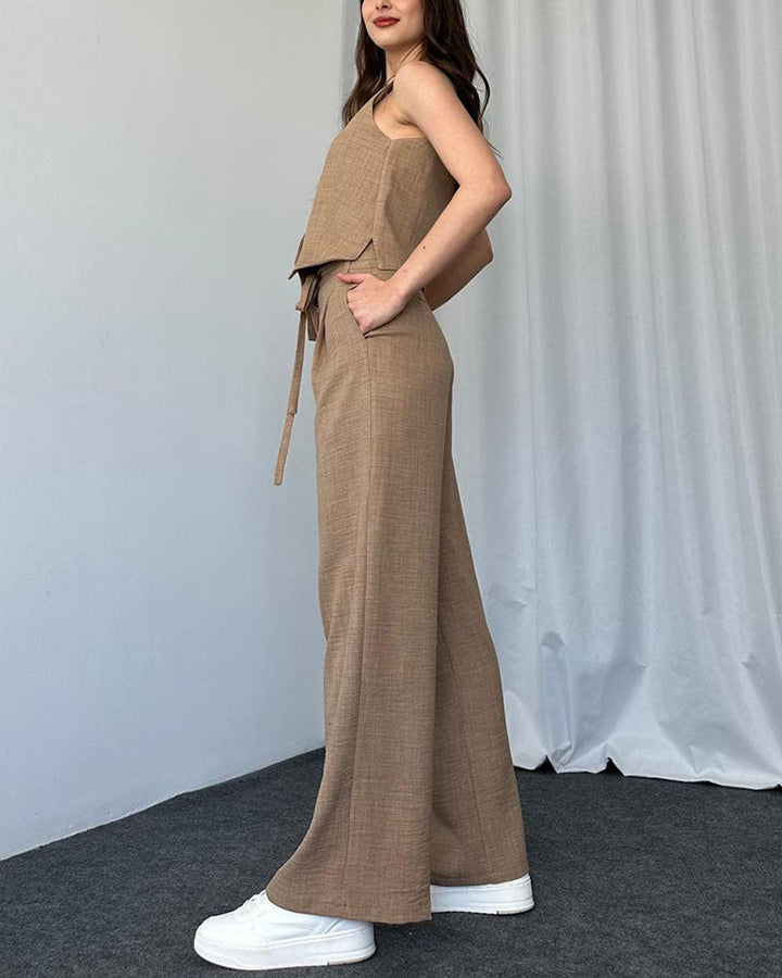 Levoire | Ensemble Sans Manches Avec Pantalon