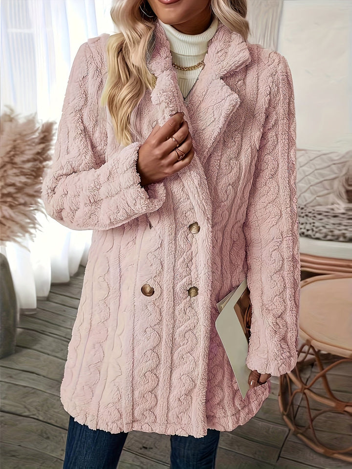 Levoire | Manteau Confortable Et Élégant Rosa