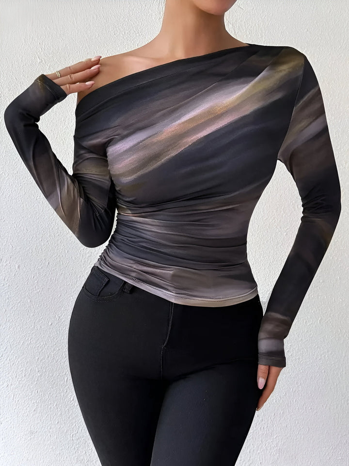 Levoire | T-Shirt Chic Décontracté À Manches Longues