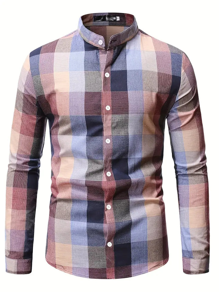 Levoire | Chemise À Carreaux Classique Pour Homme Rot