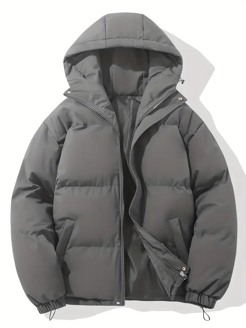 Levoire | Veste à capuche chaude classique Gris foncé