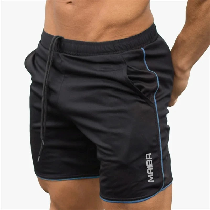 Levoire | Slim Fit Maillot De Bain Élastique Pour Homme noir bleu