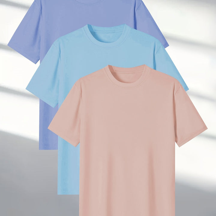 Levoire | T-Shirts Pour Hommes À Col Rond Couleurs variées 8