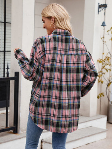 Levoire | Chemise À Carreaux À Manches Longues Et Poches