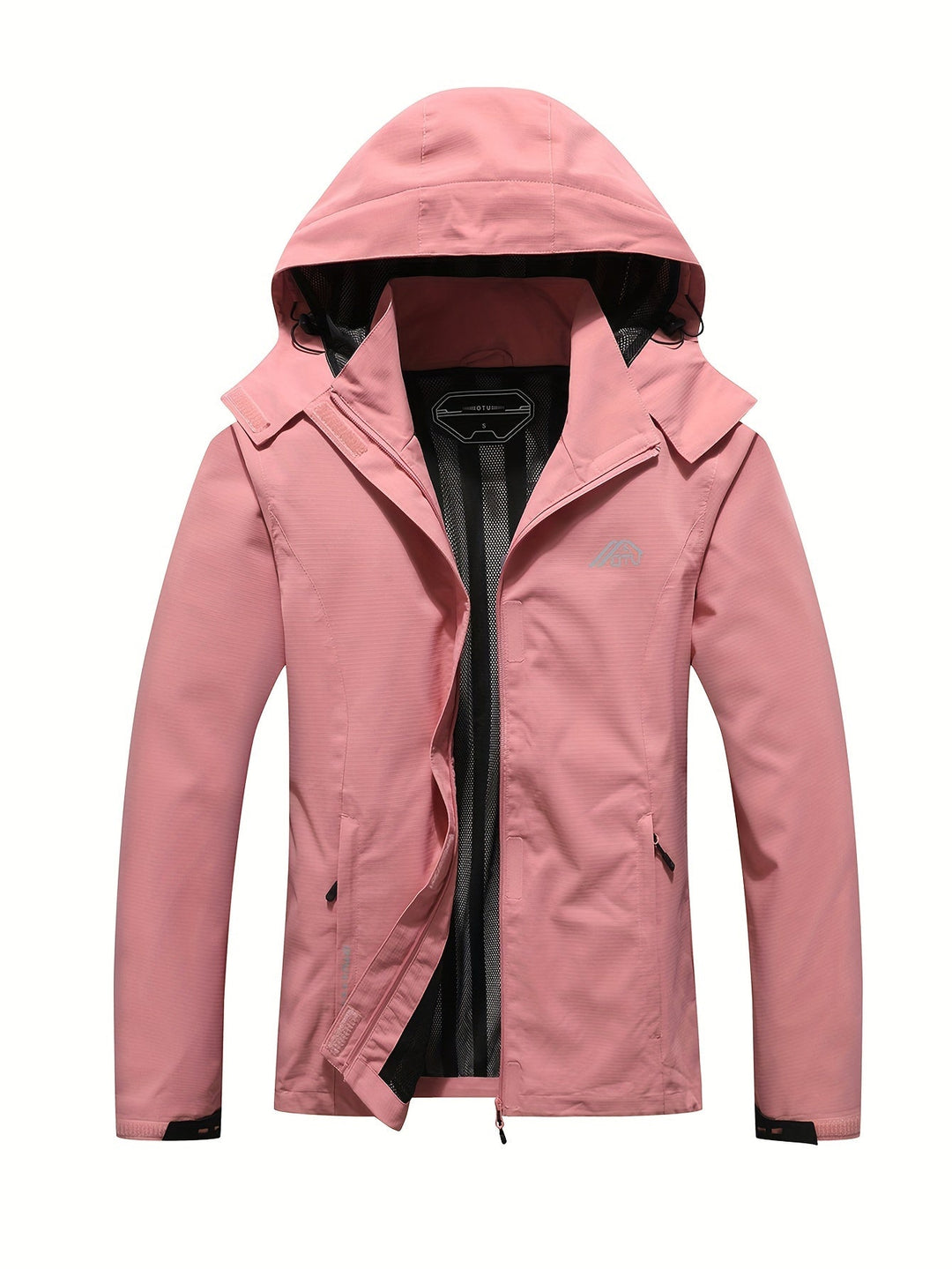 Levoire | Veste De Pluie Avec Capuche Couleur rose pâle