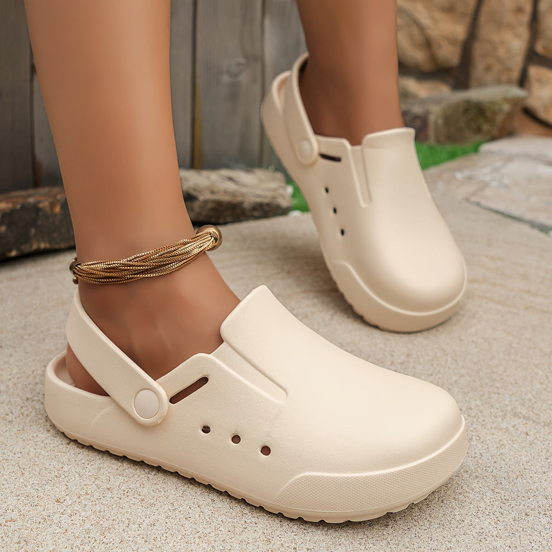 Levoire | Respirant, Imperméable & Antidérapant Couche D'Été Avec Semelle Douce Beige