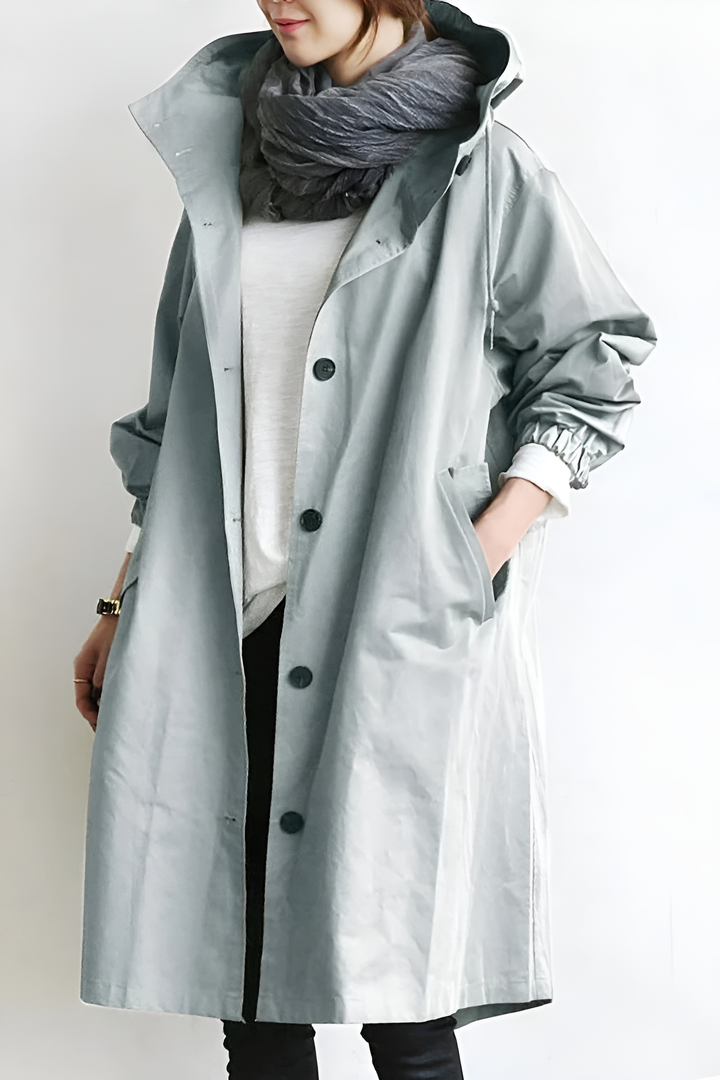 Levoire | Veste Coupe-Vent Pour Femmes Bleu clair