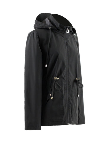 Levoire | Veste De Printemps Et D'Automne À Capuche Imperméable À Taille Empiriques