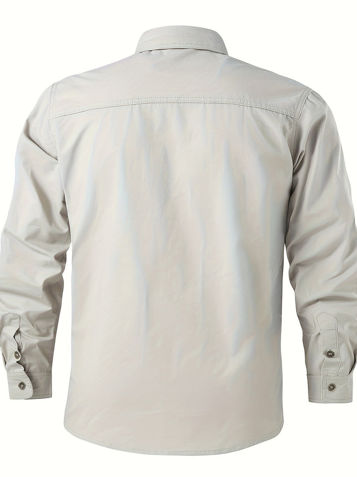 Levoire | T-Shirt De Travail Décontracté En Coton À Manches Longues