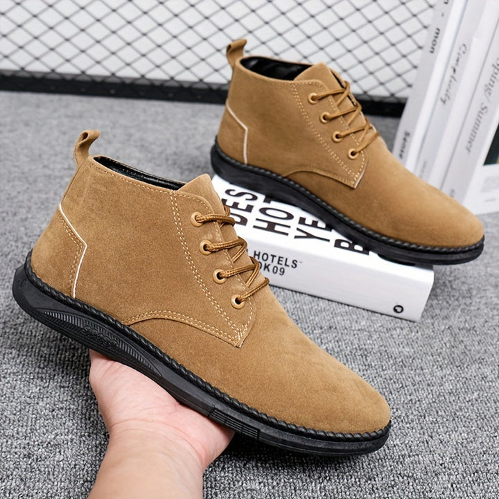 Levoire | Respirant Rennoin Chukka-Bottes Couleur kaki