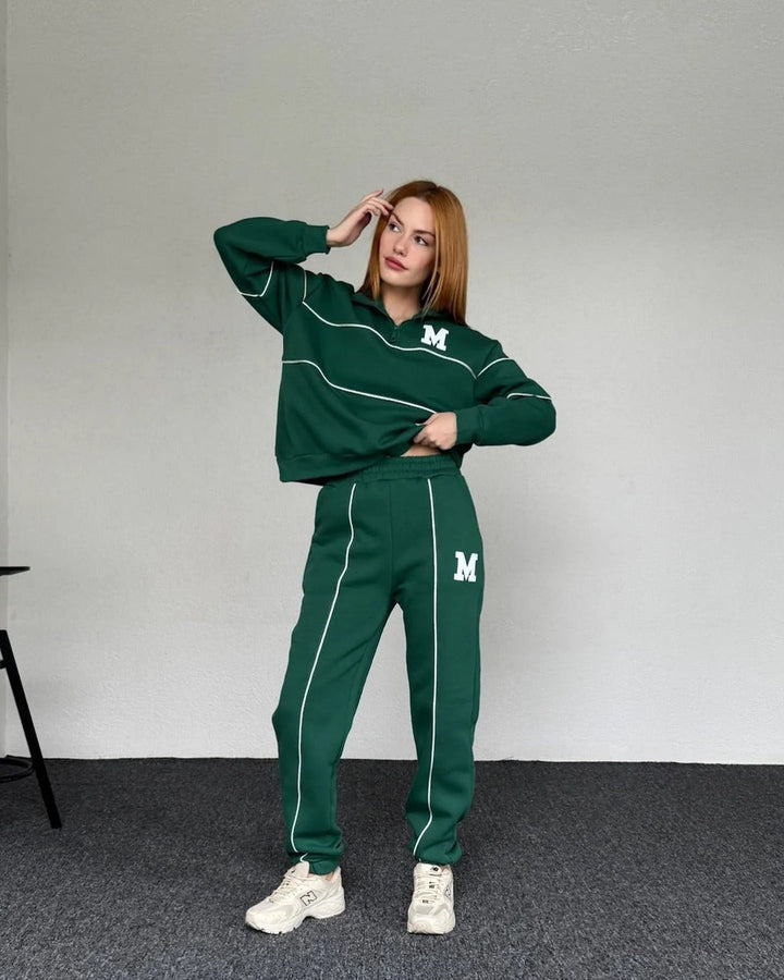 Levoire | Ensemble Cozy Élégant Vert