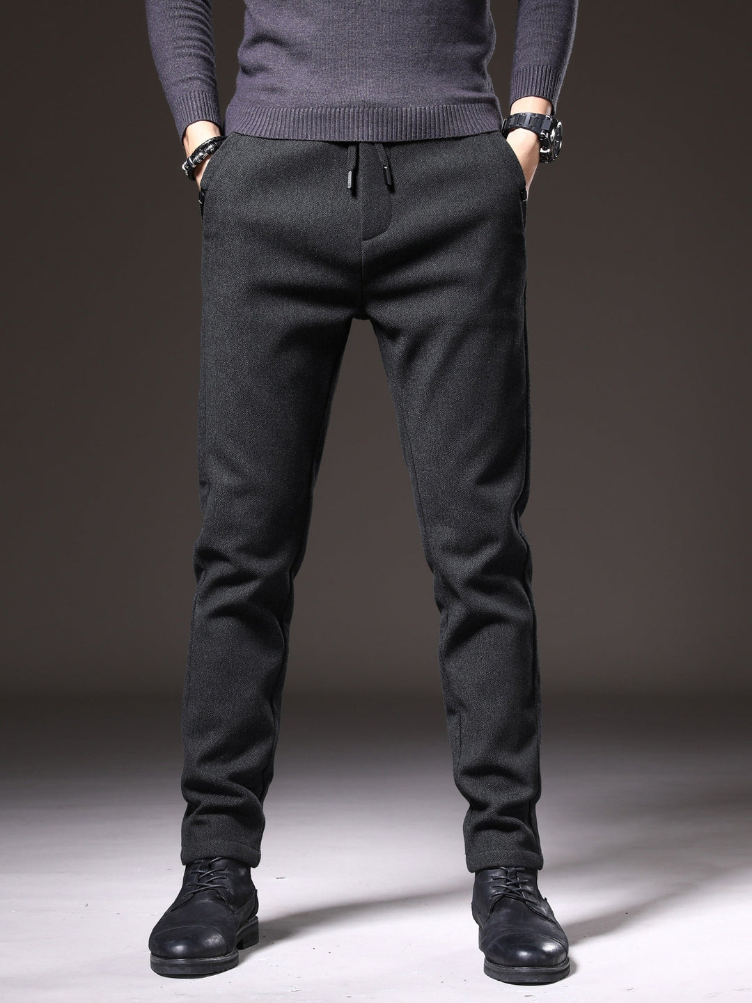 Levoire | Pantalons Hommes Avec Poches Et Ceinture Élastique