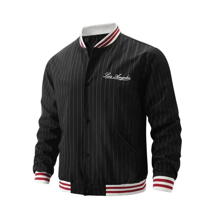 Levoire | Veste De Sport Rayée Noir