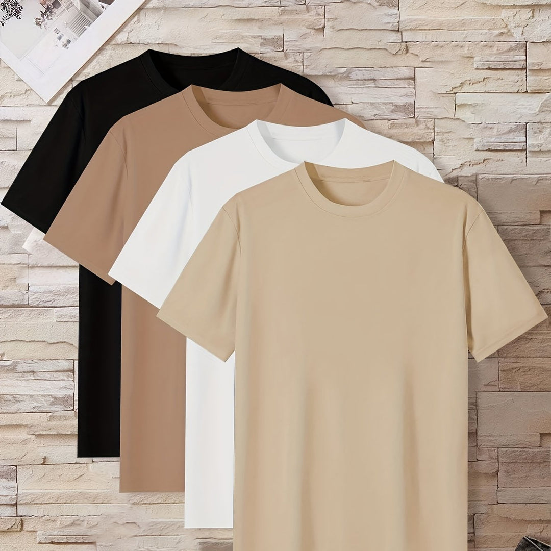 Levoire | T-Shirts Unisexe Décontractés Unis Couleur mixte 5 XS(44)
