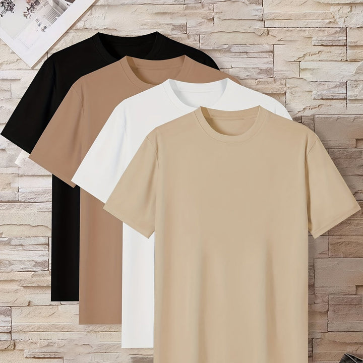 Levoire | T-Shirts Unisexe Décontractés Unis Couleur mixte 5 XS(44)