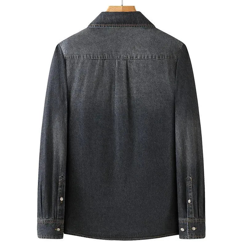 Levoire | En chemise en denim à manches longues