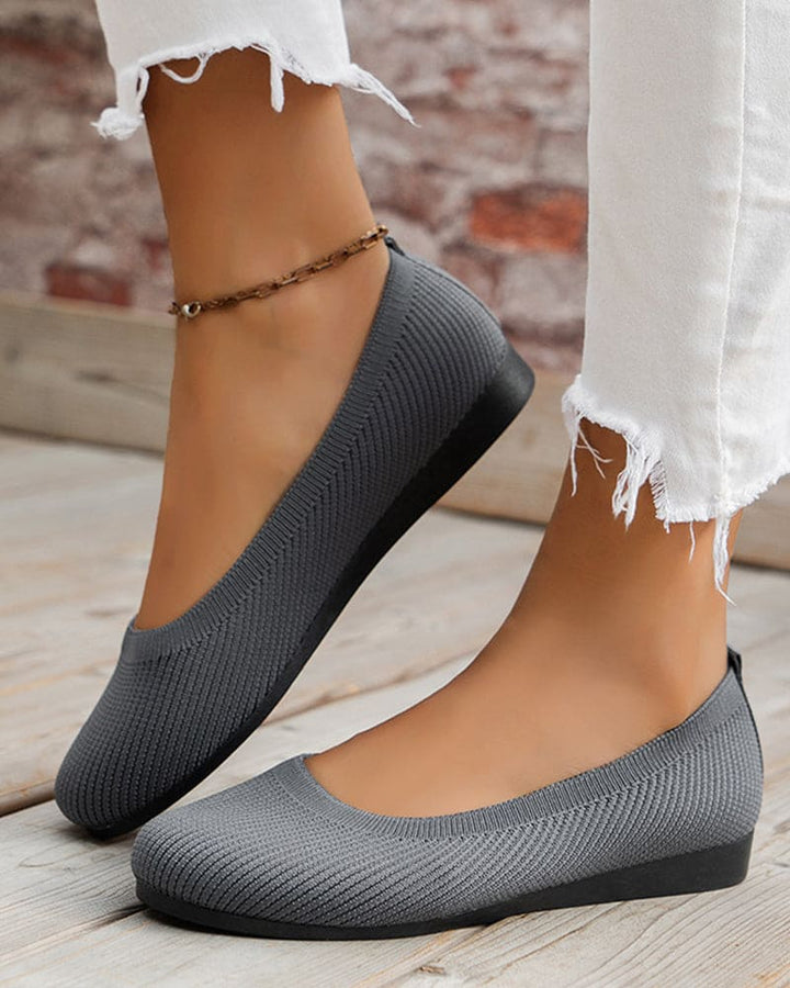 Levoire | Chaussures Plates Respirantes Avec Orteils Ronds