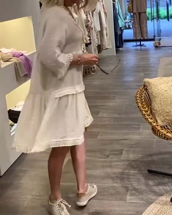 Levoire | Robe D'Été Femme À Décolleté En V