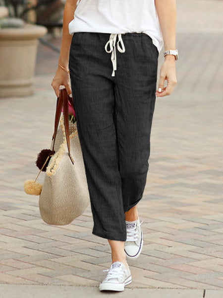 Levoire | Pantalon Ample Pour Femme Noir