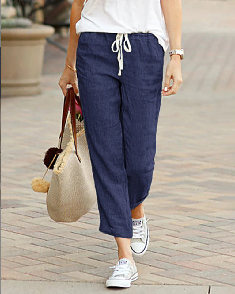 Levoire | Pantalon Ample Pour Femme Bleu Foncé
