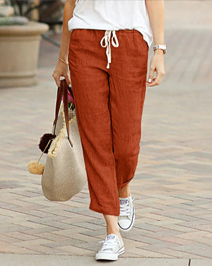 Levoire | Pantalon Ample Pour Femme Rouge