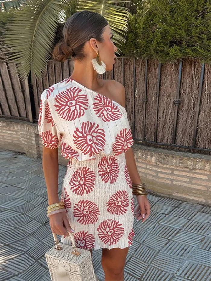 Levoire | Robe Tricotée Pour Femmes Avec Taille Asymétrique