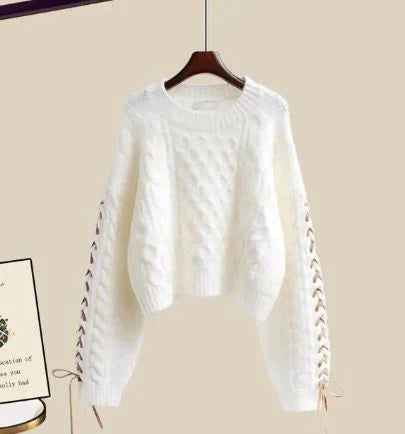 Levoire | Ensemble femme Pull blanc