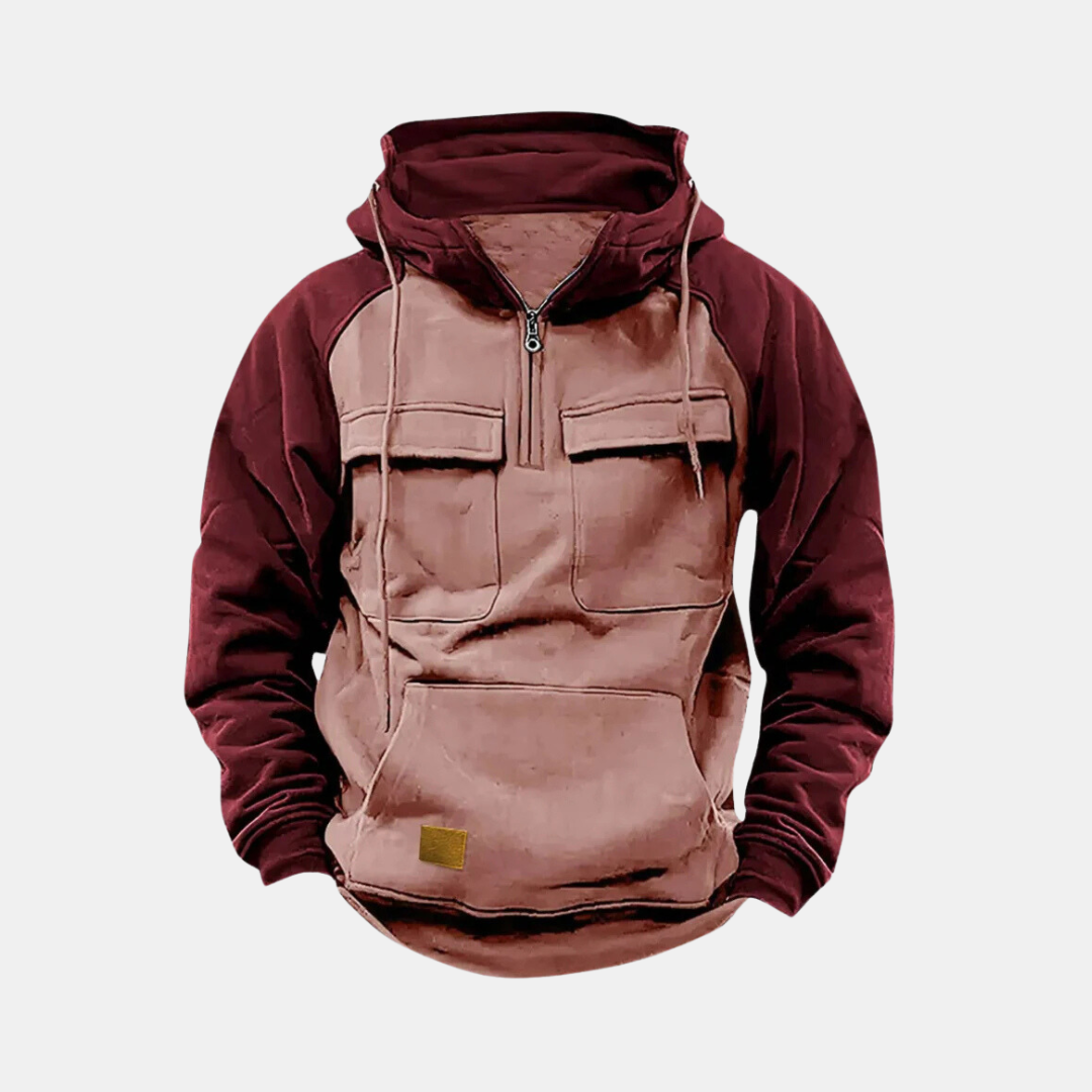 Levoire | Sweat À Capuche Pour Hommes Usage Extérieur Rosa