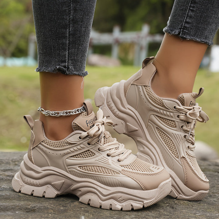 Levoire | Baskets Beiges Confortables Beige