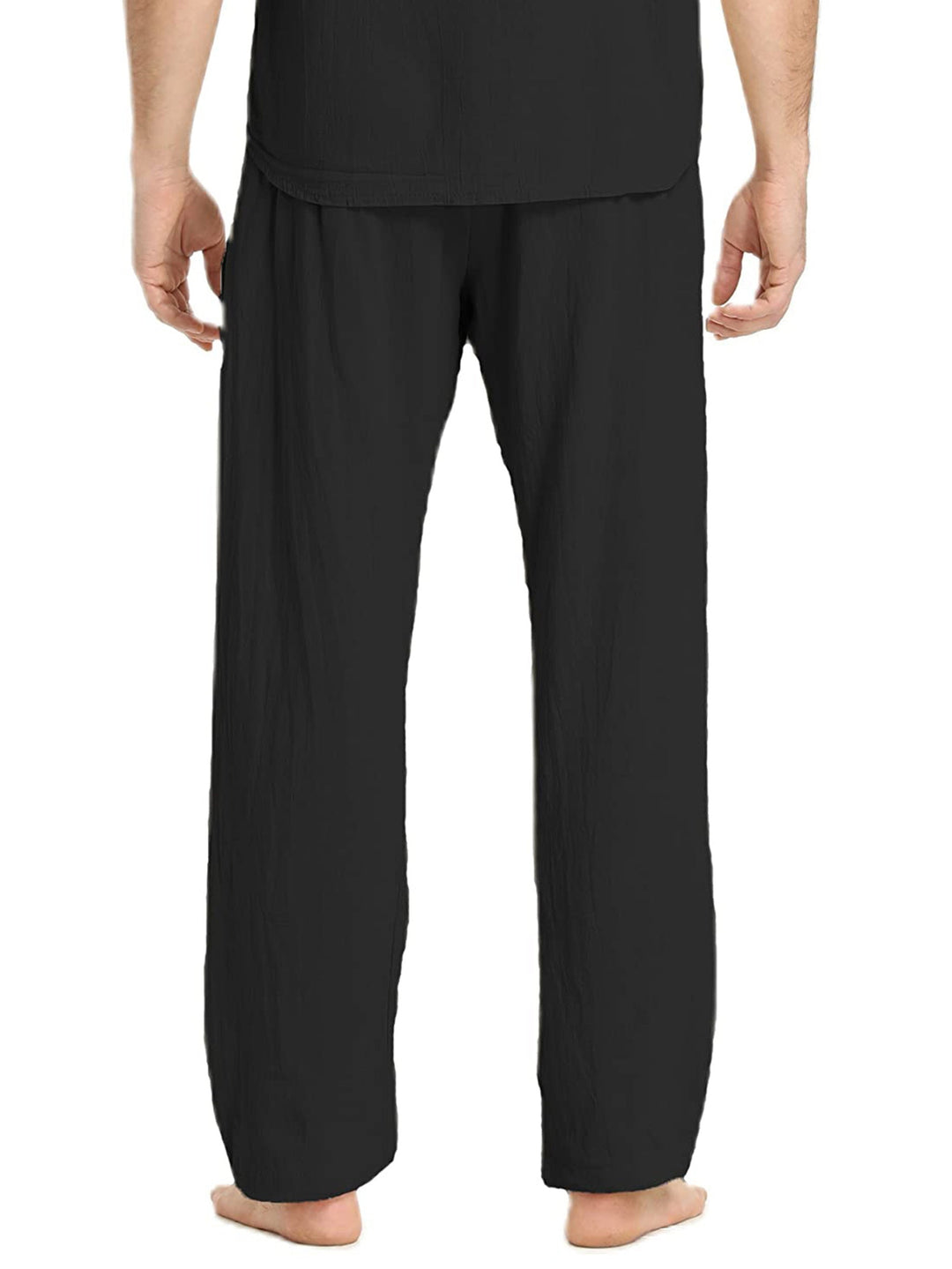 Levoire | Coton Lin Pantalons Homme Pour Une Coupe Décontractée